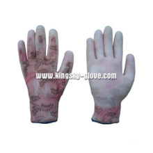 13G PU Coated Nylon Liner Work Glove